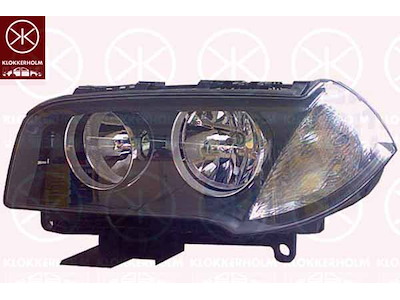 Headlight, Left, H7/H7, Indicator Colour: Crystal clear, with motor for headlamp levelling, AL