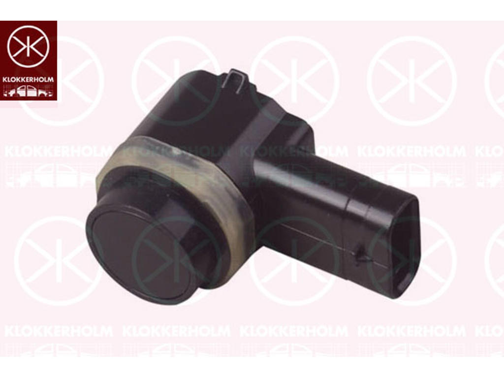 Sensor, park distance control, Rear, Paintable, Number of pins: 3, Ultrasonic Sensor