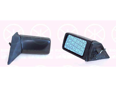 Exterior Mirror, for electric mirror adjustment, Convex, Heatable, blue, Right