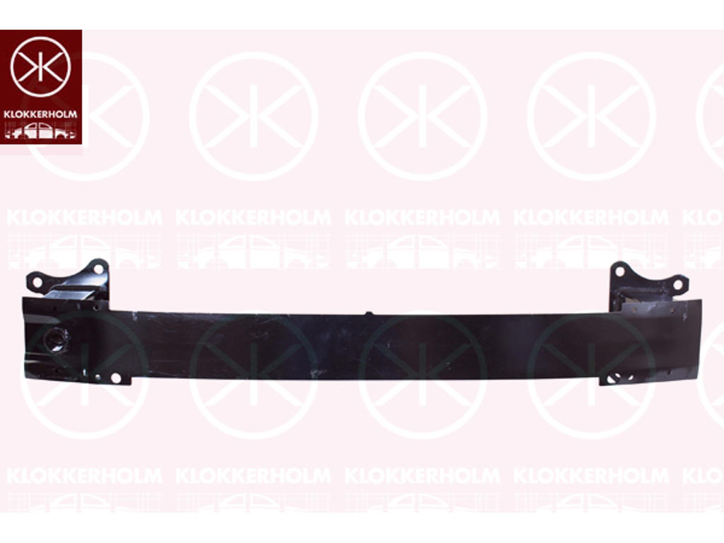 Support, bumper, Steel, Front