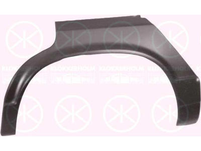 Quarter Panel, 4-dr, Wheel Arch Border, Repair Panel, Right Rear, Outer section