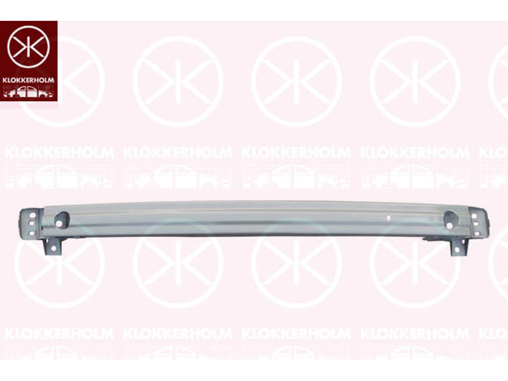 Support, bumper, Rear, Steel