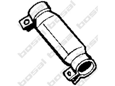 Röranslutning, avgassystem, Diameter (mm): 25,5, Längd [mm]: 155