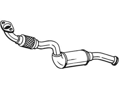 Catalytic Converter, with mounting parts, Emission Standard: Euro 1, Emission Standard: Euro 2