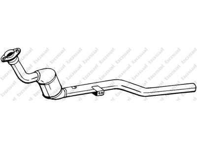 Catalytic Converter, with mounting parts, Emission Standard: Euro 1, Emission Standard: Euro 2