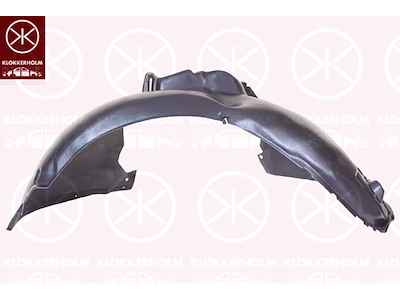 Beklädnad, hjulhus, plast, till höger fram, bakdel