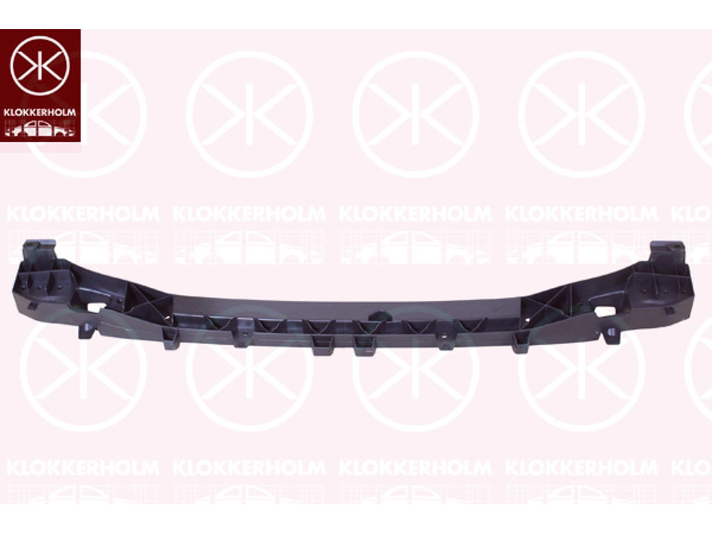 Support, bumper, Plastic, Front, Lower Section