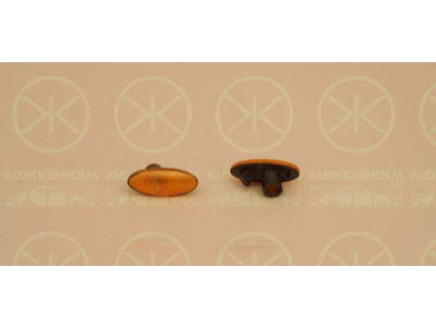 Direction Indicator, without bulb holder, yellow, lateral installation