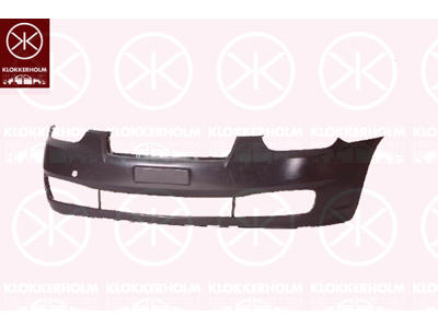 Bumper, Front, black