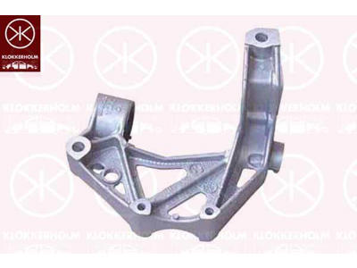 Control/Trailing Arm, wheel suspension, Aluminium, with bush, Left Front, Control Arm