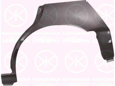 Quarter Panel, 4/5-drs, Wheel Arch Border, Repair Panel, Left Rear