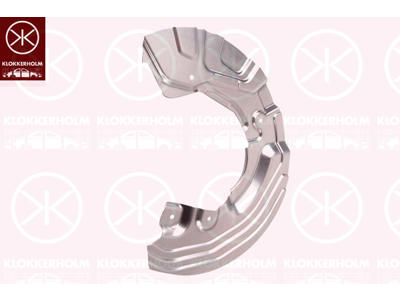 Bromssköld, framaxel höger, för bromsskivediameter [mm]: 330, aluminium
