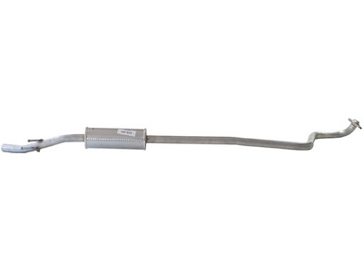 Centre Muffler, See accessories list for additionally required parts:  