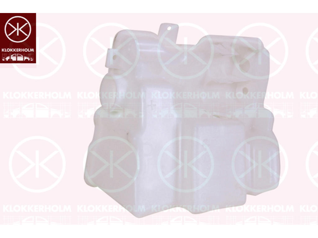 Washer Fluid Reservoir, window cleaning, for vehicles with headlamp cleaning system, Lower Section