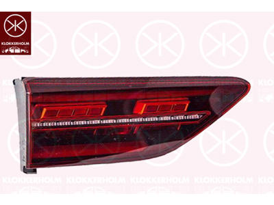 Baglygte, højre, indre del, LED, Lampe/pærefunktion: med dynamisk blinklys, AL