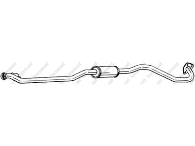 Centre Muffler
