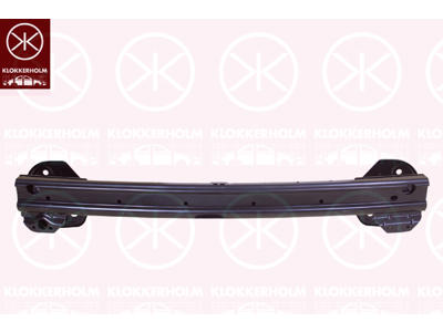 Support, bumper, Rear, Steel