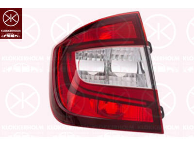 Baglygte, højre, Lampe/pærefunktion: med baglys (LED), P21W, PY21W, Lampe/pæretype: P21/4W, uden lampeholder, Visteon