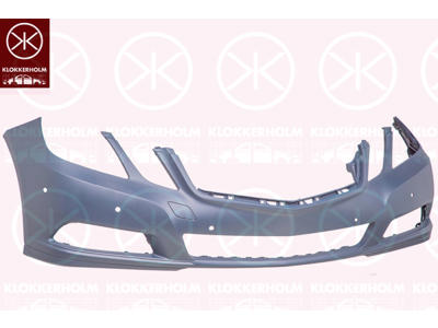 Буфер, Classic, спереди, с отверстием / отверстиями для парковочного ассистента, с грунтовкой