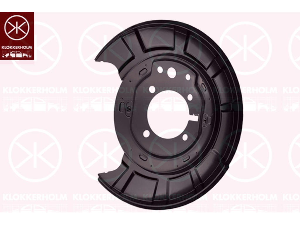 Splash Guard, brake disc, Rear Axle Left