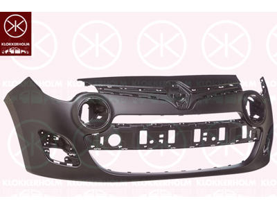 Bumper, w/primer, Front
