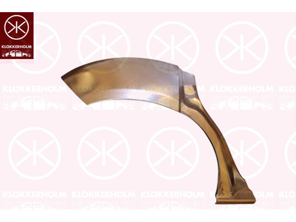 Quarter Panel, 4-dr, Right, Wheel Arch Border, Repair Panel