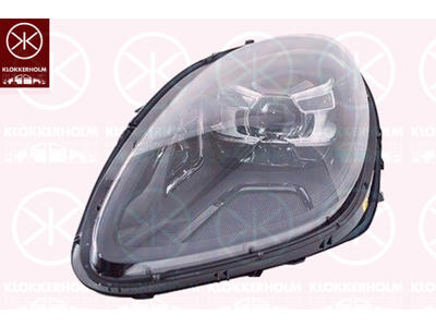 Headlight, Left, LED, Housing Colour: Aluminium, Number of light functions: 5, AL