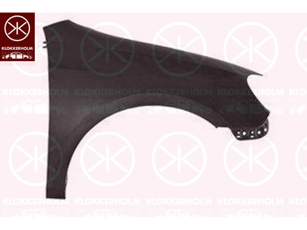 Wing, Right Front, Zinc-coated