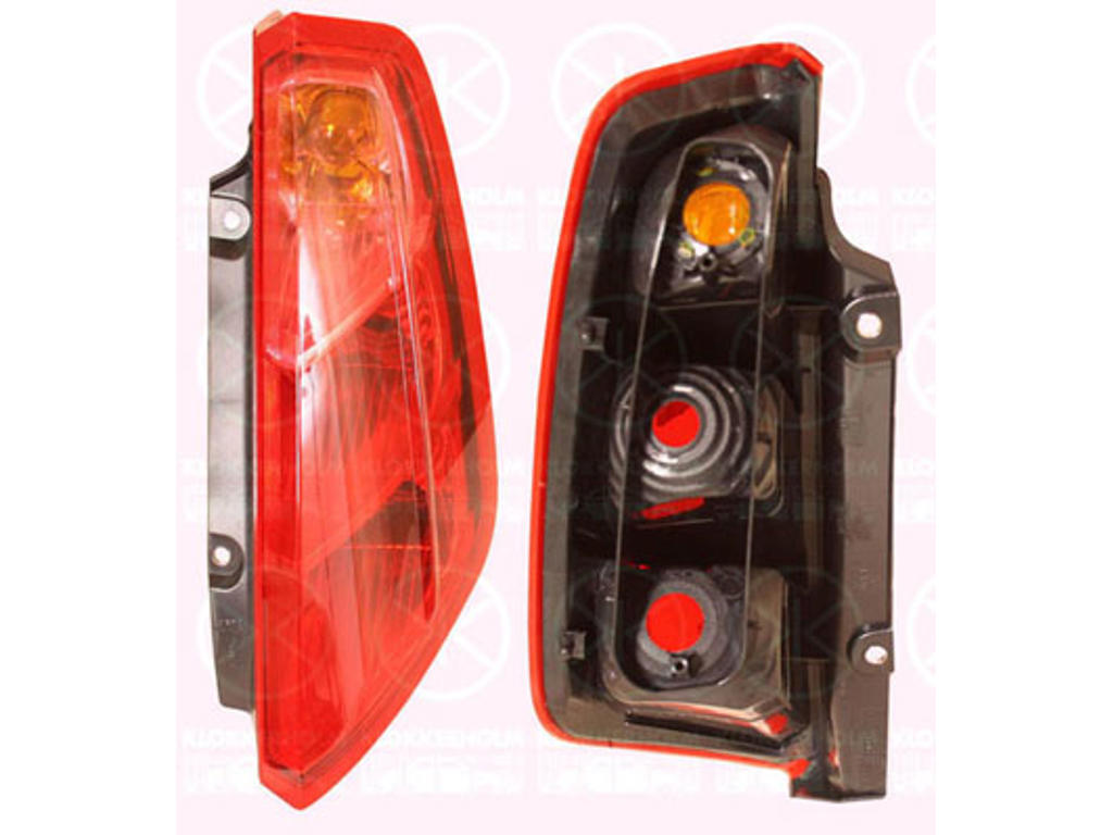 Tail Light Assembly, without bulb holder, Right