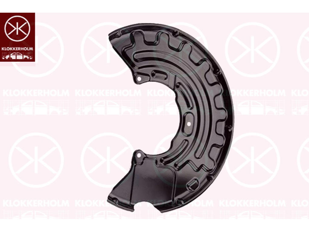 Bromssköld, framaxel höger, för bromsskivediameter [mm]: 345