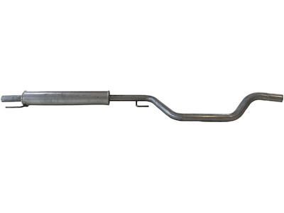 Centre Muffler, See accessories list for additionally required parts:  