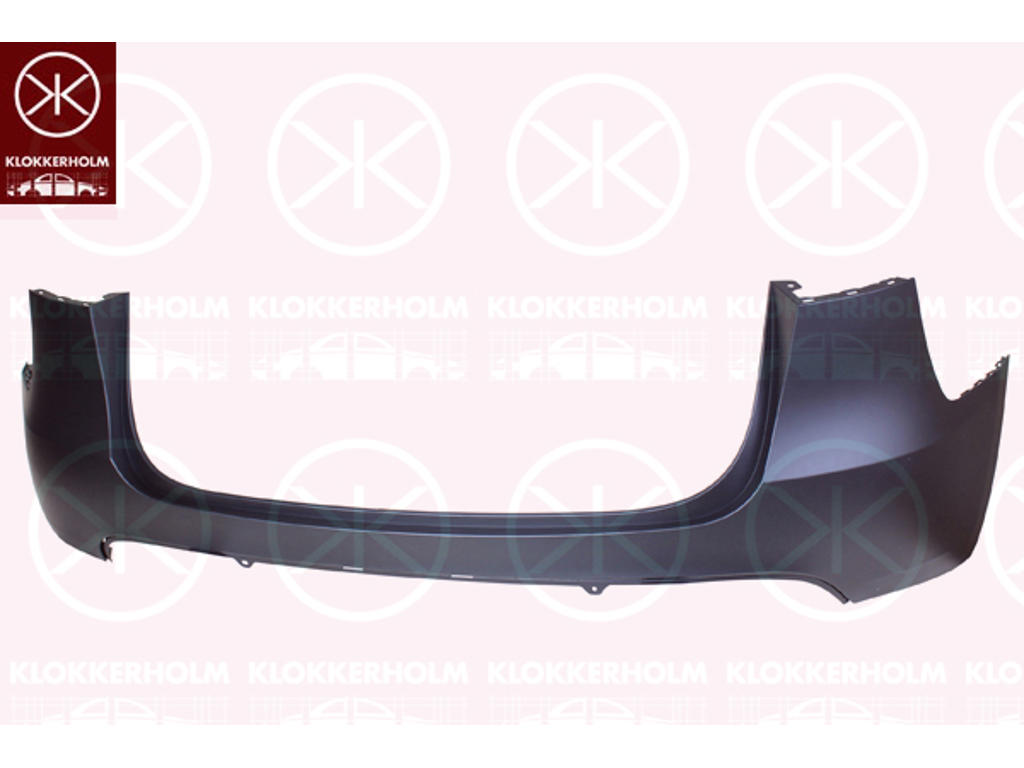 Bumper, w/primer, Rear