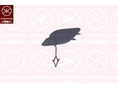 Заслонка, буксирный крюк, с грунтовкой, спереди, кроме варианта оснащения: Sport