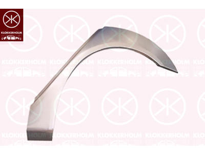 Quarter Panel, 4-dr, Left Rear, Wheel Arch Border, Repair Panel