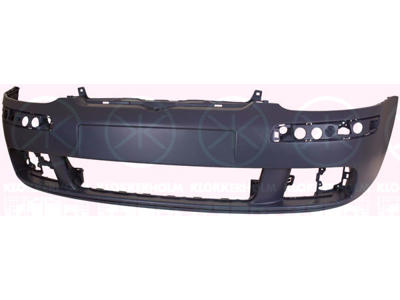 Bumper, not for trim level: GT, GTI, Front, for vehicles with headlamp cleaning system, for vehicles without headlamp cleaning system, w/primer