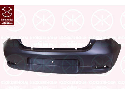Bumper, w/primer, Rear