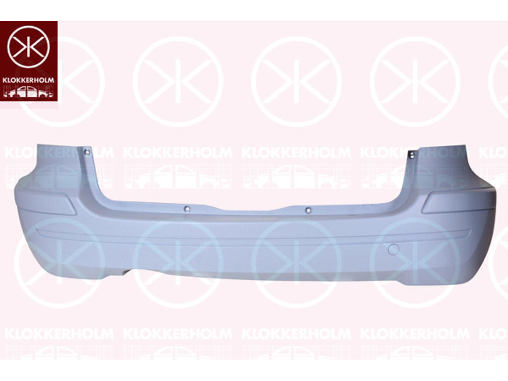 Bumper, w/primer, Classic, Rear