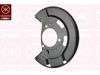 Splash Guard, brake disc, Front Axle Right, for brake disc diameter [mm]: 276