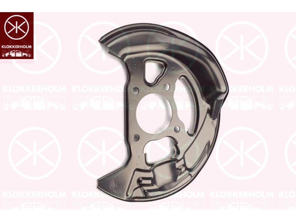 Splash Guard, brake disc, Front Axle Left