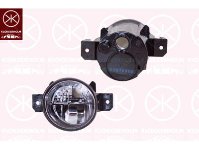 Daytime Running Light, Left Front, Lamp Type: PS19W, without bulb holder