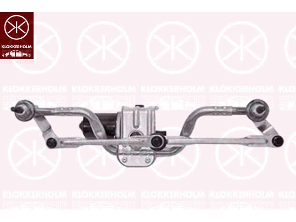 Window Cleaning System, Front, with electric motor, Voltage [V]: 12