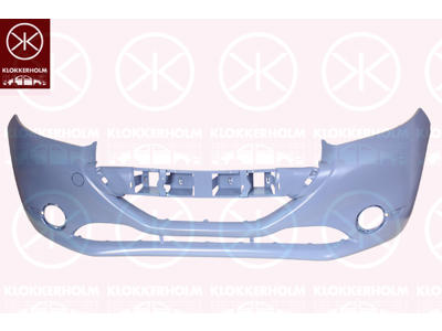 Bumper, w/primer, Front, with hole(s) for fog lights, not for trim level: Sport
