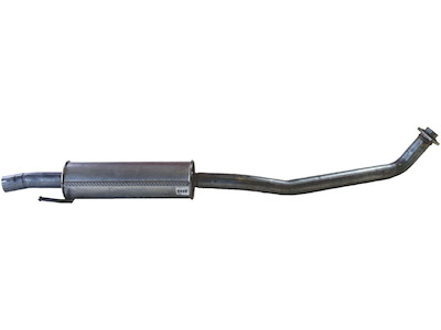 Centre Muffler, See accessories list for additionally required parts:  