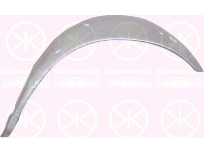 Wheelhouse, Inner-wing Panel, Repair Panel, Left Rear, Outer section