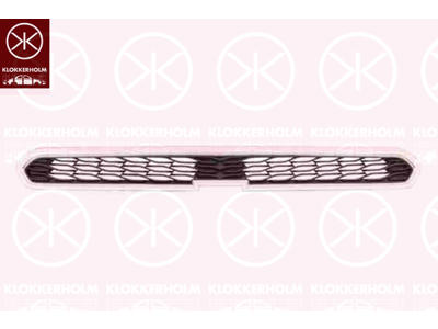 Radiator Grille, chrome/black, not for vehicle equipment line/variant: LTZ,SPORT