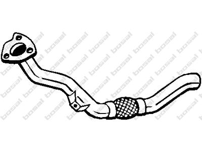 Repair Pipe, catalytic converter