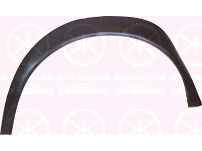 Wheelhouse, Inner-wing Panel, Repair Panel, Left Rear, Outer section