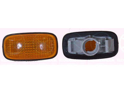 Direction Indicator, without bulb holder, yellow, lateral installation
