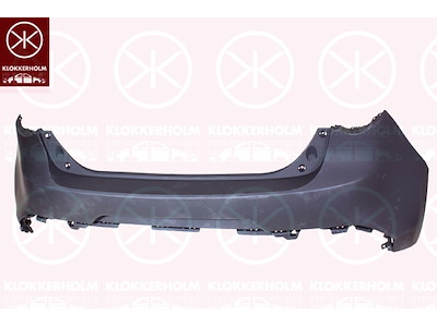 Bumper, w/primer, Rear