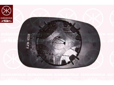 Mirror Glass, exterior mirror, Convex, Heatable, both sides